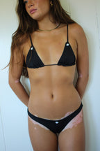 Black Daisy top